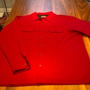 Vintage Pendleton wool shirt Red sz xl LONG